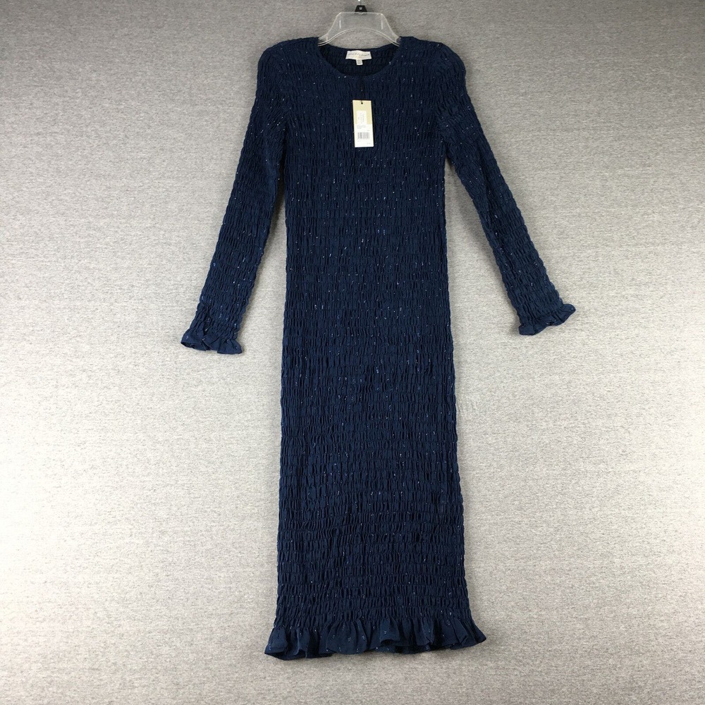 Never Fully Dressed Navy Midi Dress